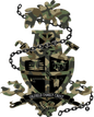 Oilfield Family Crest Decal - Woodland Camo